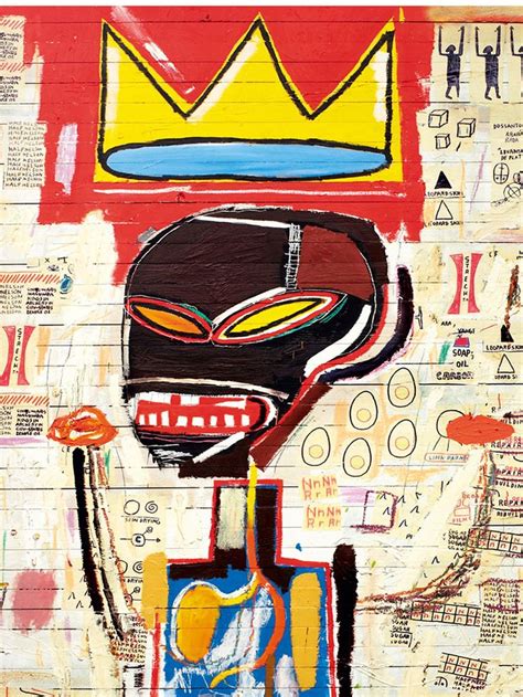 jean michel basquiat artwork crown.